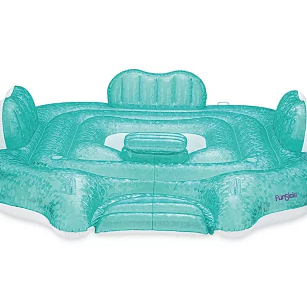 Island inflatable pool float - Picture 3 of 6
